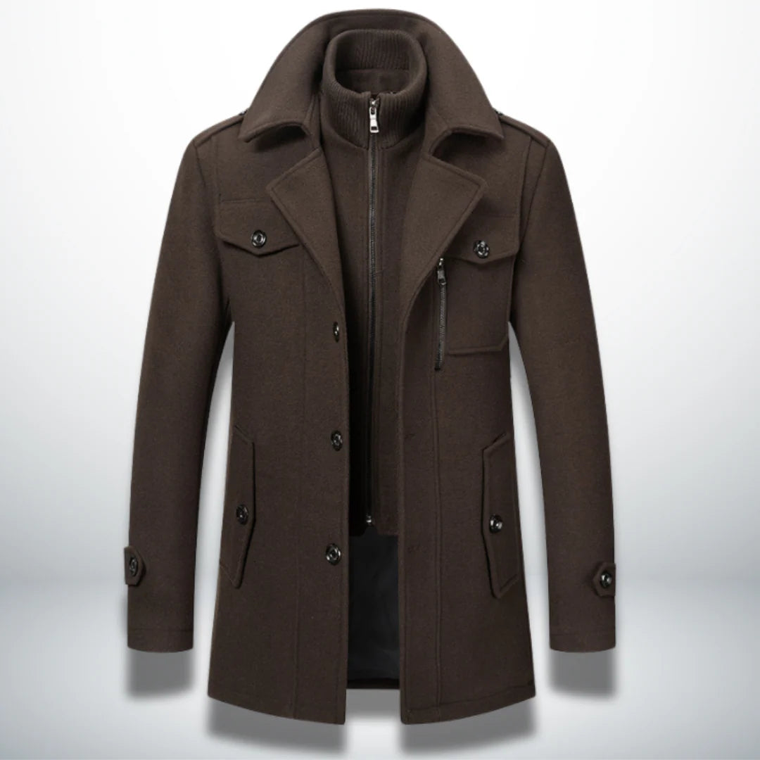 Mokka | Premium Winter Coat with Elegant Tailoring