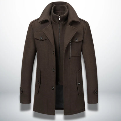 Mokka | Premium Winter Coat with Elegant Tailoring