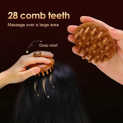 Sherlift™ Sandalwood Scalp Massage Comb